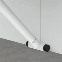 MC160-200 Klappbarer Duschsitz mit Bodenstütze