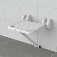 MC160-200 Klappbarer Duschsitz mit Bodenstütze